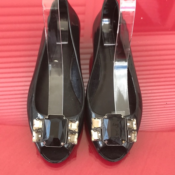 BCBG maxazria amazing stone work wedge shoes - Picture 1 of 8